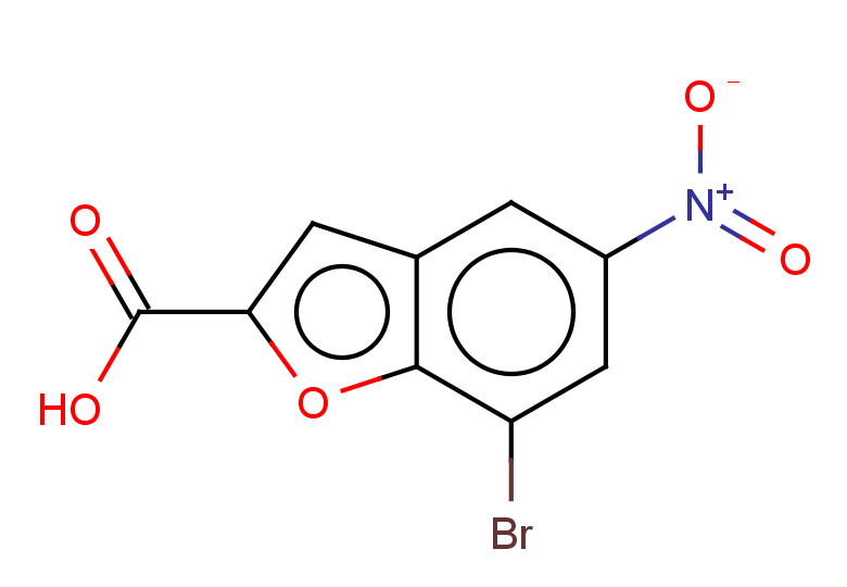 7-bromo-5-nitro-1-benzofuran-2-carboxylic acid