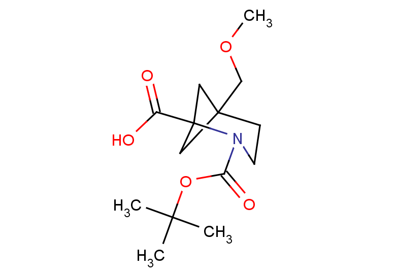2-[(tert-butoxy)carbonyl]-5-(methoxymethyl)-2-azabicyclo[3.1.1]heptane-1-carboxylic acid