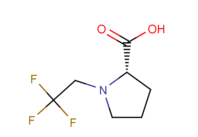 (2S)-1-(2,2,2-trifluoroethyl)pyrrolidine-2-carboxylic acid