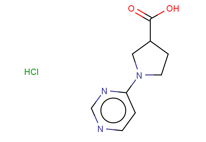 1-(pyrimidin-4-yl)pyrrolidine-3-carboxylic acid hydrochloride