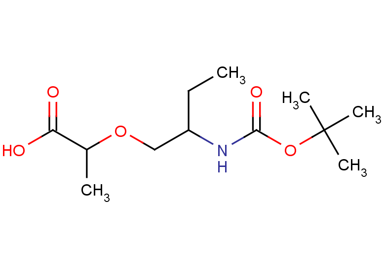 2-(2-{[(tert-butoxy)carbonyl]amino}butoxy)propanoic acid
