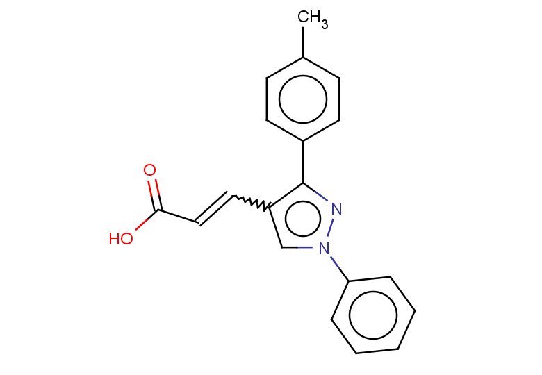 3-[3-(4-methylphenyl)-1-phenyl-1H-pyrazol-4-yl]prop-2-enoic acid