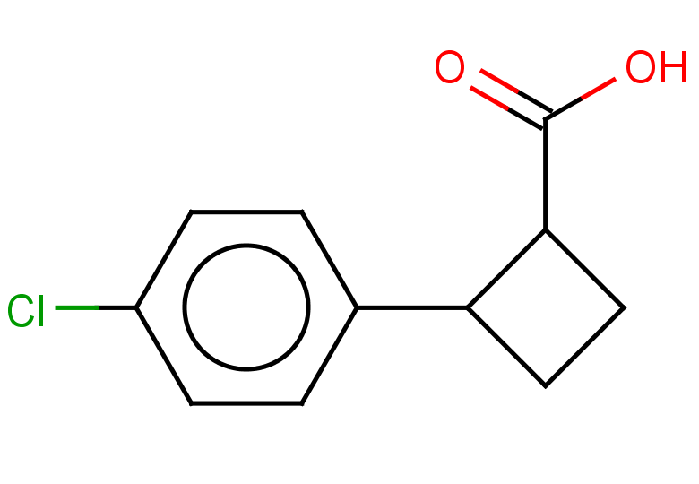 2-(4-chlorophenyl)cyclobutane-1-carboxylic acid
