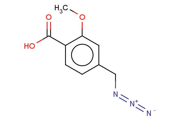 4-(azidomethyl)-2-methoxybenzoic acid