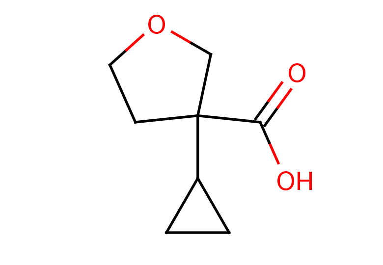 3-cyclopropyloxolane-3-carboxylic acid