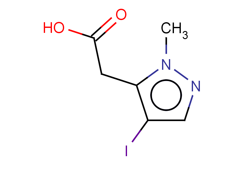 2-(4-iodo-1-methyl-1H-pyrazol-5-yl)acetic acid
