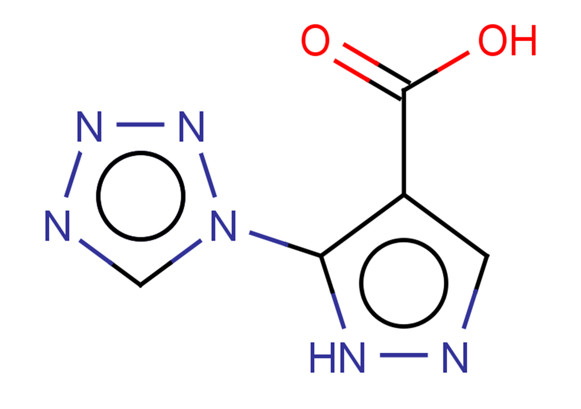 5-(1H-1,2,3,4-tetrazol-1-yl)-1H-pyrazole-4-carboxylic acid