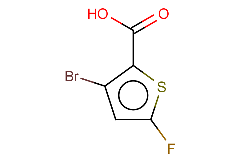 3-bromo-5-fluorothiophene-2-carboxylic acid