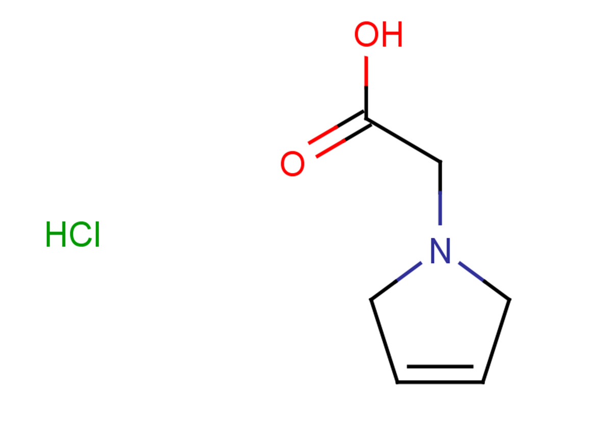 2-(2,5-dihydro-1H-pyrrol-1-yl)acetic acid hydrochloride