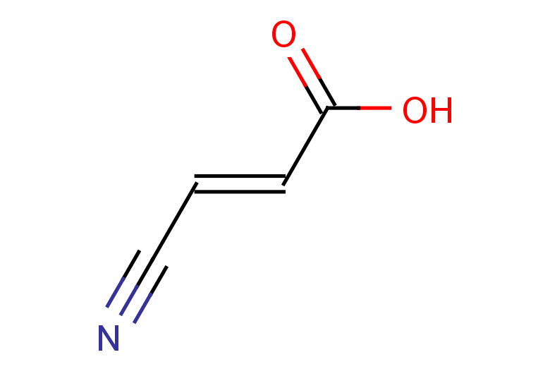 (2E)-3-cyanoprop-2-enoic acid