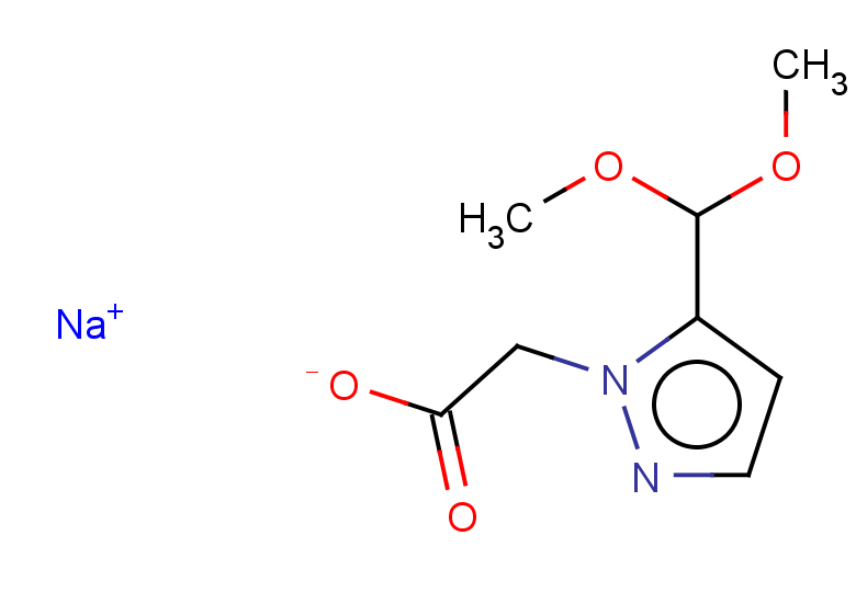 sodium 2-[5-(dimethoxymethyl)-1H-pyrazol-1-yl]acetate