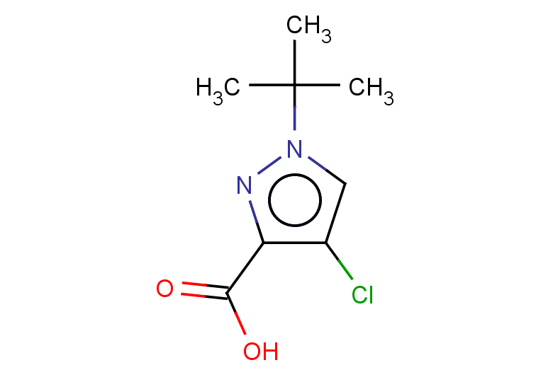 1-tert-butyl-4-chloro-1H-pyrazole-3-carboxylic acid