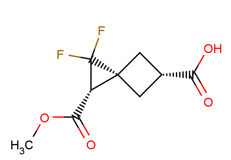 (2R,5S)-1,1-difluoro-2-(methoxycarbonyl)spiro[2.3]hexane-5-carboxylic acid