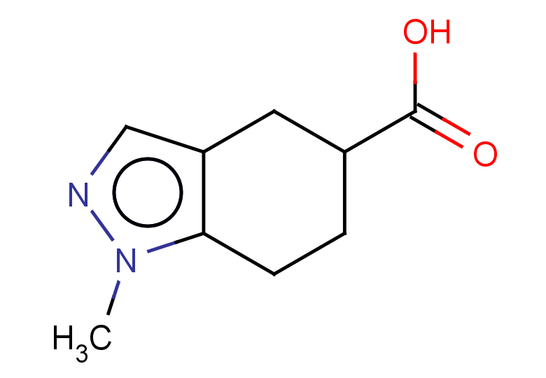 1-methyl-4,5,6,7-tetrahydro-1H-indazole-5-carboxylic acid