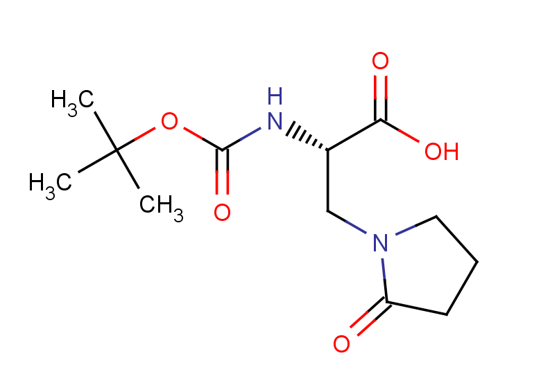 (2S)-2-{[(tert-butoxy)carbonyl]amino}-3-(2-oxopyrrolidin-1-yl)propanoic acid