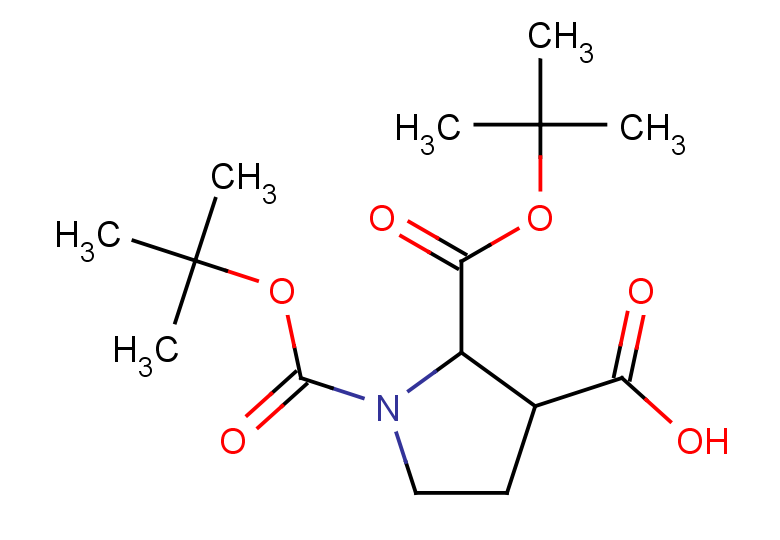 1,2-bis[(tert-butoxy)carbonyl]pyrrolidine-3-carboxylic acid