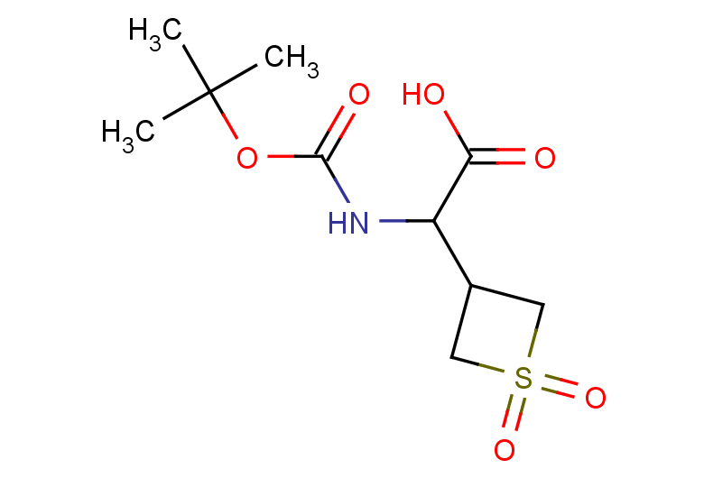 2-{[(tert-butoxy)carbonyl]amino}-2-(1,1-dioxo-1lambda6-thietan-3-yl)acetic acid
