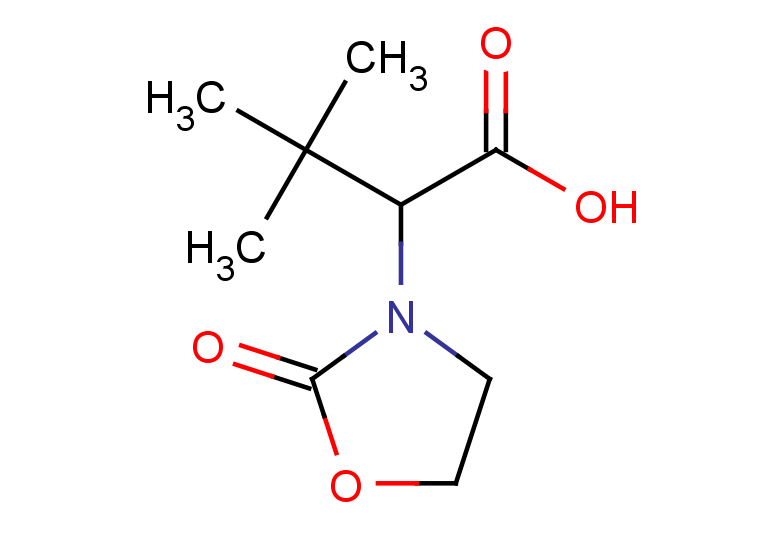 3,3-dimethyl-2-(2-oxo-1,3-oxazolidin-3-yl)butanoic acid
