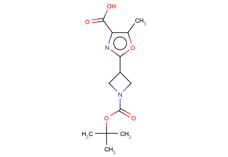 2-{1-[(tert-butoxy)carbonyl]azetidin-3-yl}-5-methyl-1,3-oxazole-4-carboxylic acid