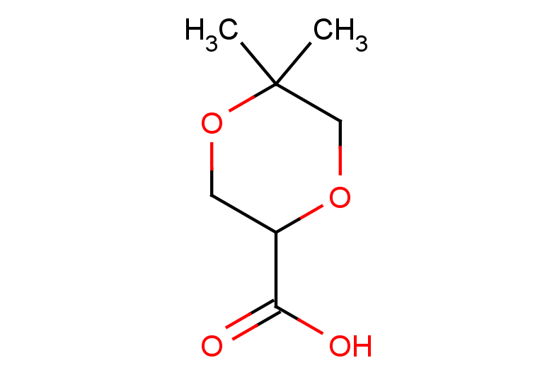 5,5-dimethyl-1,4-dioxane-2-carboxylic acid
