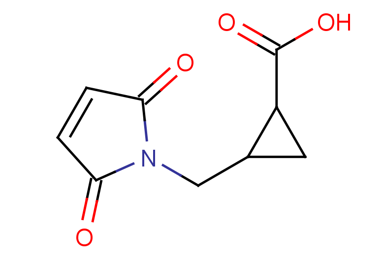 2-[(2,5-dioxo-2,5-dihydro-1H-pyrrol-1-yl)methyl]cyclopropane-1-carboxylic acid