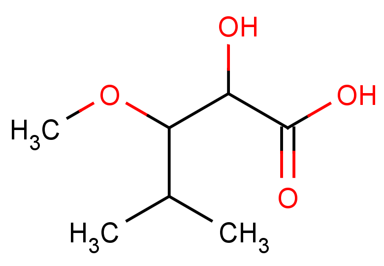 2-hydroxy-3-methoxy-4-methylpentanoic acid