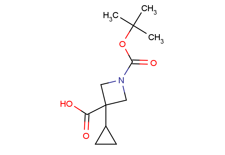 1-[(tert-butoxy)carbonyl]-3-cyclopropylazetidine-3-carboxylic acid