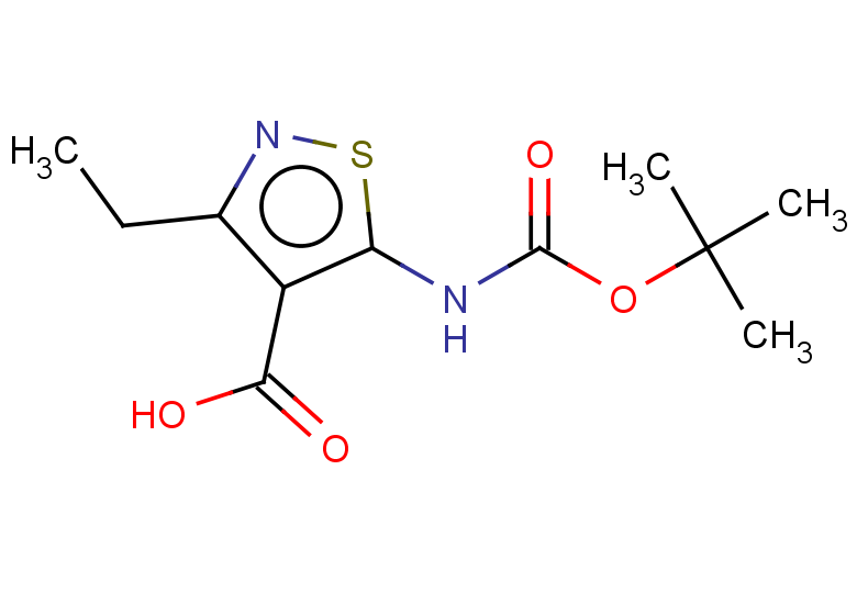 5-{[(tert-butoxy)carbonyl]amino}-3-ethyl-1,2-thiazole-4-carboxylic acid