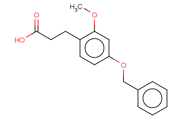 3-[4-(benzyloxy)-2-methoxyphenyl]propanoic acid