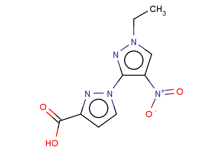 1-(1-ethyl-4-nitro-1H-pyrazol-3-yl)-1H-pyrazole-3-carboxylic acid
