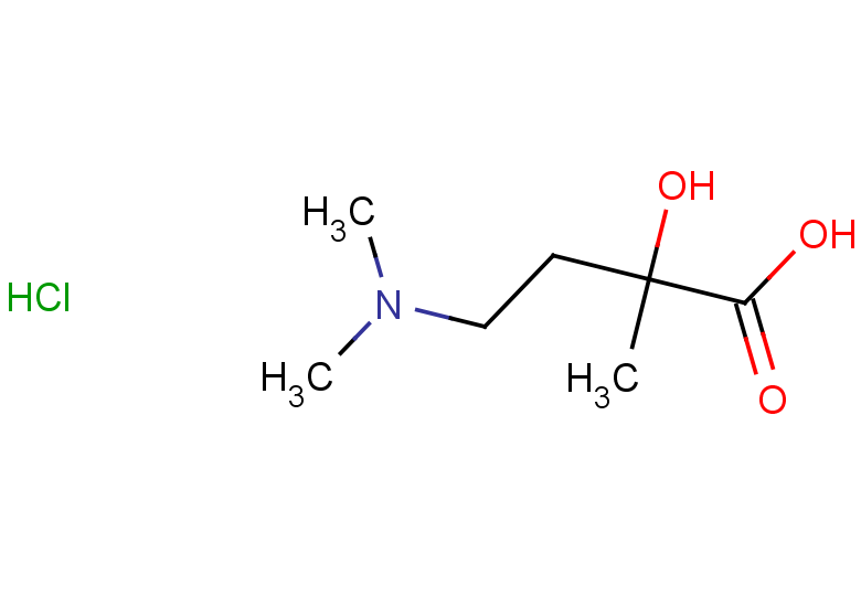 4-(dimethylamino)-2-hydroxy-2-methylbutanoic acid hydrochloride