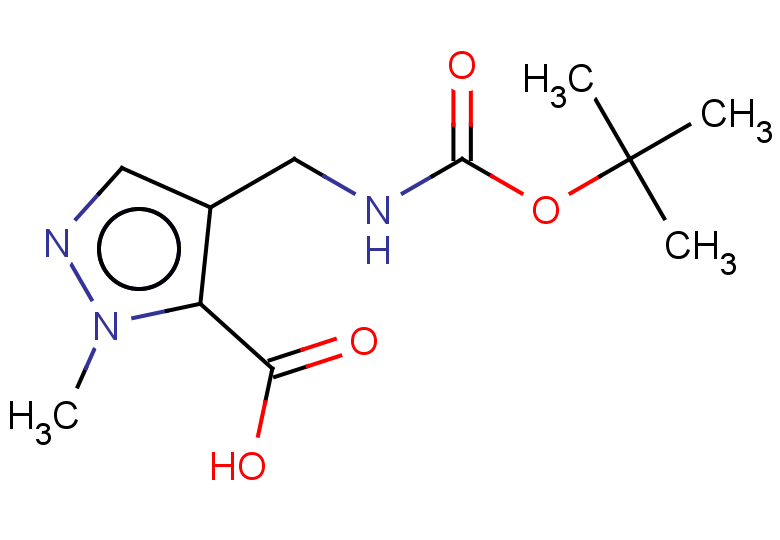 4-({[(tert-butoxy)carbonyl]amino}methyl)-1-methyl-1H-pyrazole-5-carboxylic acid