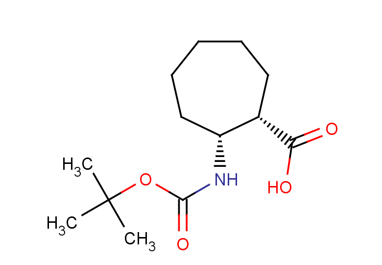 rac-(1R,2S)-2-{[(tert-butoxy)carbonyl]amino}cycloheptane-1-carboxylic acid