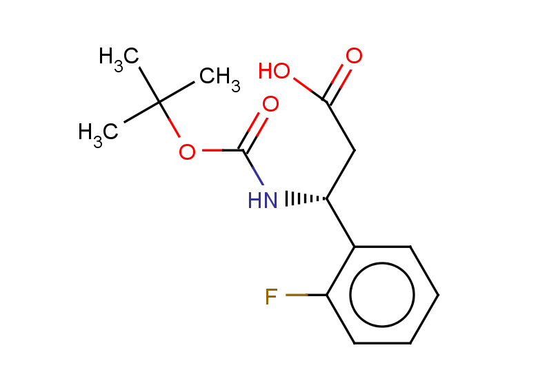 (3R)-3-{[(tert-butoxy)carbonyl]amino}-3-(2-fluorophenyl)propanoic acid