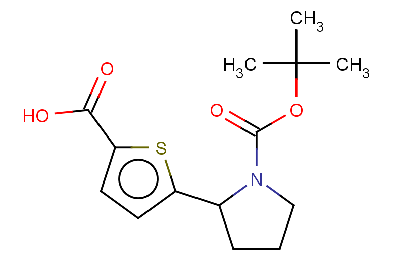5-{1-[(tert-butoxy)carbonyl]pyrrolidin-2-yl}thiophene-2-carboxylic acid