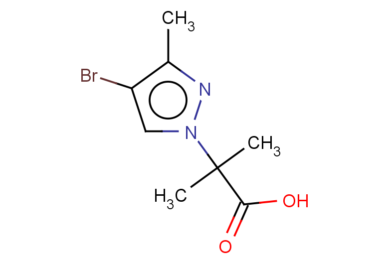 2-(4-bromo-3-methyl-1H-pyrazol-1-yl)-2-methylpropanoic acid