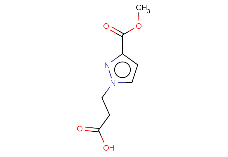 3-[3-(methoxycarbonyl)-1H-pyrazol-1-yl]propanoic acid