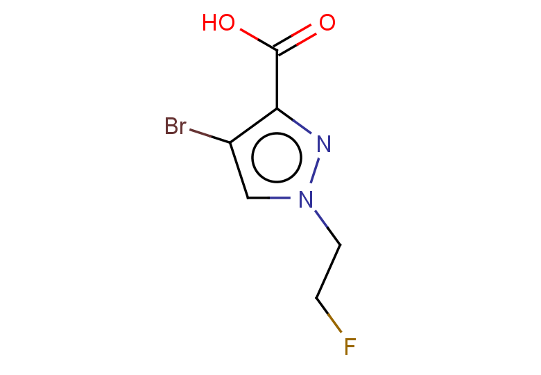 4-bromo-1-(2-fluoroethyl)-1H-pyrazole-3-carboxylic acid