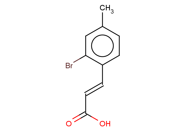 (2E)-3-(2-bromo-4-methylphenyl)prop-2-enoic acid