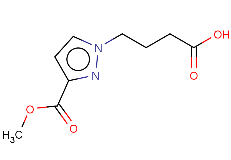 4-[3-(methoxycarbonyl)-1H-pyrazol-1-yl]butanoic acid