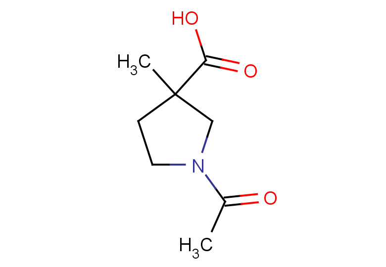 1-acetyl-3-methylpyrrolidine-3-carboxylic acid
