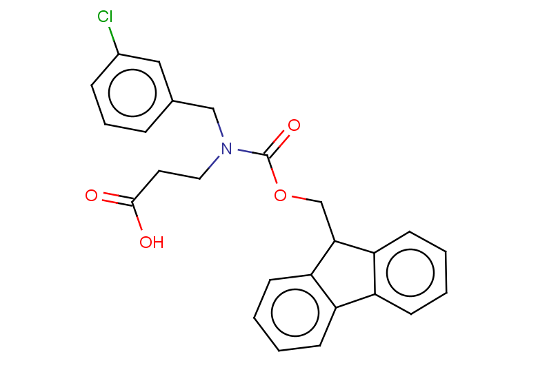 3-{[(3-chlorophenyl)methyl][(9H-fluoren-9-ylmethoxy)carbonyl]amino}propanoic acid