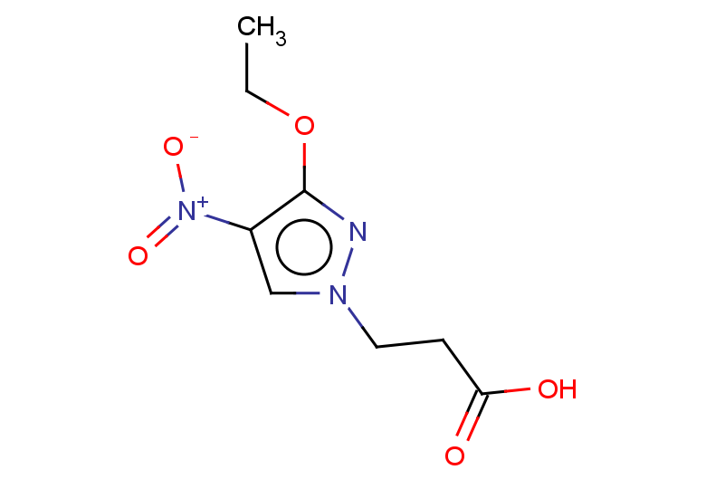 3-(3-ethoxy-4-nitro-1H-pyrazol-1-yl)propanoic acid