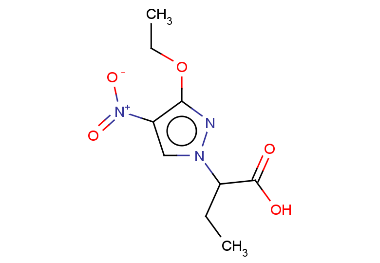 2-(3-ethoxy-4-nitro-1H-pyrazol-1-yl)butanoic acid
