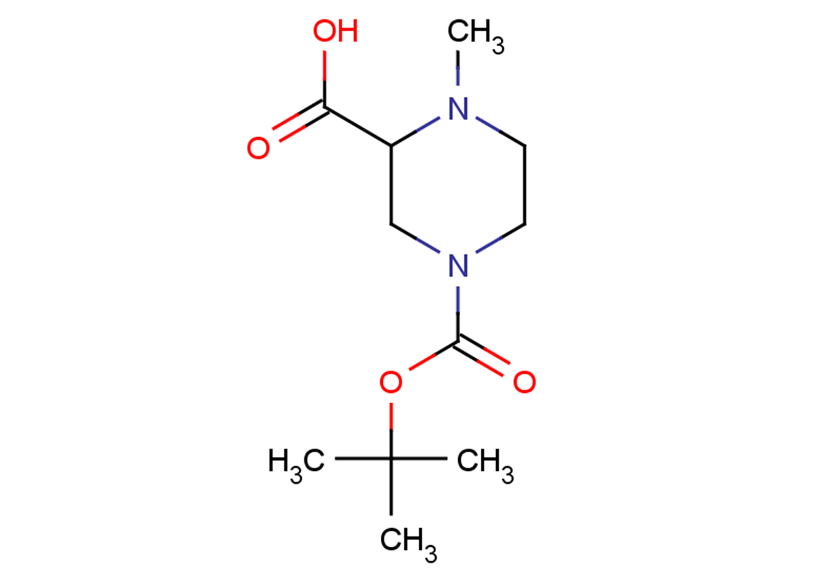 4-[(tert-butoxy)carbonyl]-1-methylpiperazine-2-carboxylic acid