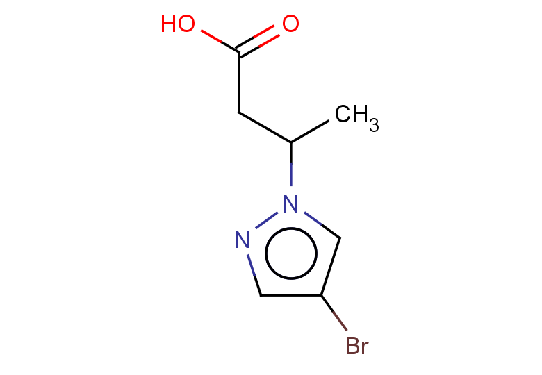 3-(4-bromo-1H-pyrazol-1-yl)butanoic acid