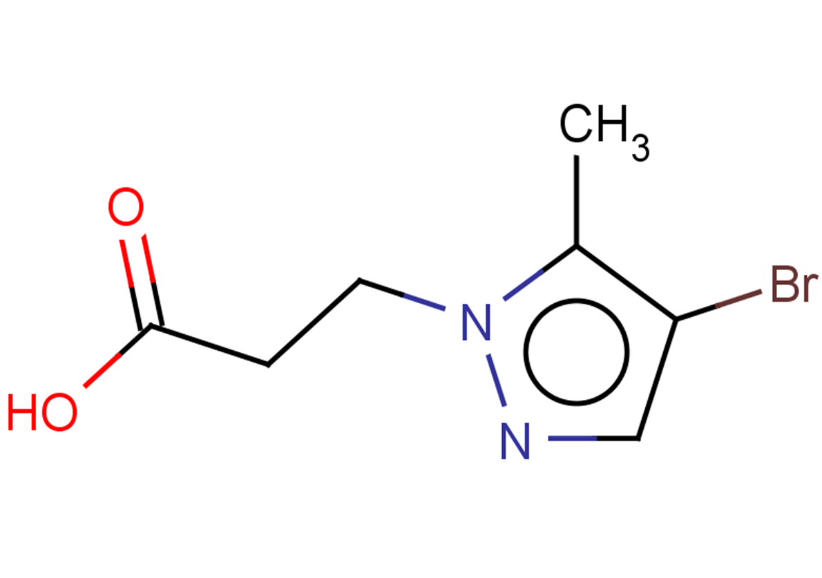 3-(4-bromo-5-methyl-1H-pyrazol-1-yl)propanoic acid