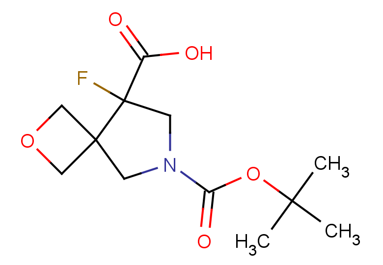 6-[(tert-butoxy)carbonyl]-8-fluoro-2-oxa-6-azaspiro[3.4]octane-8-carboxylic acid