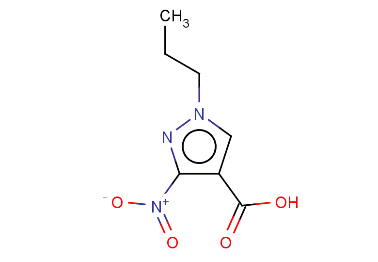 3-nitro-1-propyl-1H-pyrazole-4-carboxylic acid