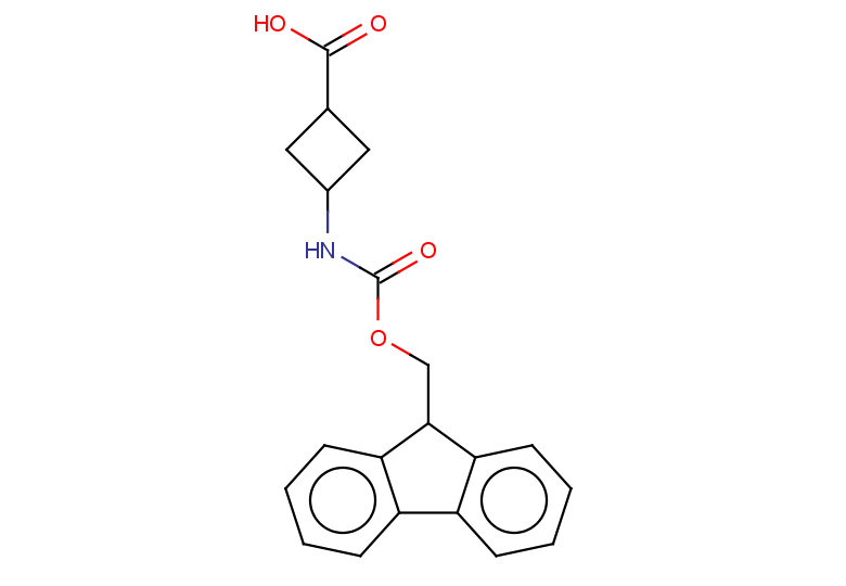 3-{[(9H-fluoren-9-ylmethoxy)carbonyl]amino}cyclobutane-1-carboxylic acid